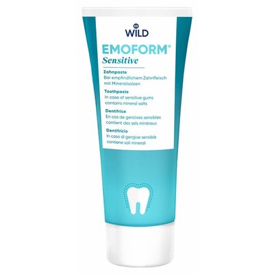 Зубна паста для чутливих зубів 75 мл Dr.Wild Emoform Sensitive (Емоформ) 29239 фото