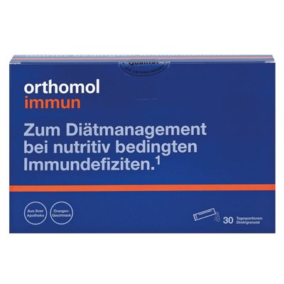 Orthomol Immun Directgranulat Orange гранулы на 30 дней Ортомол 41366 фото