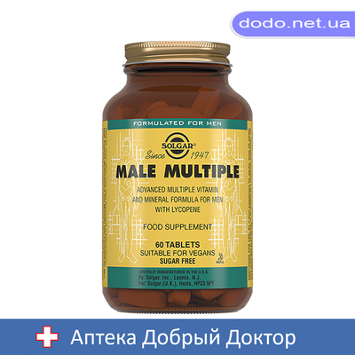 Комплекс витаминов для мужчин 60 таблеток Solgar (Солгар) 29002 фото