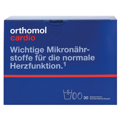 Orthomol Cardio гранулы+таблетки+капсулы на 30 дней Ортомол 38542 фото