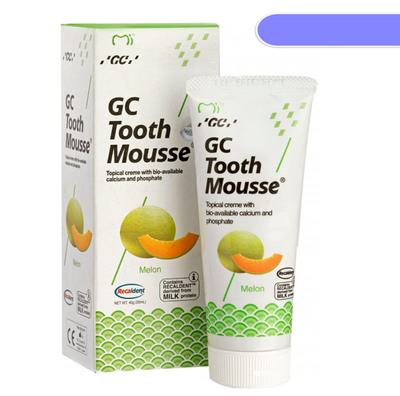 GC Tooth Mousse Крем стоматологический для восстановления эмали зубов, Диня, 35мл Тус Мусс 36452 фото
