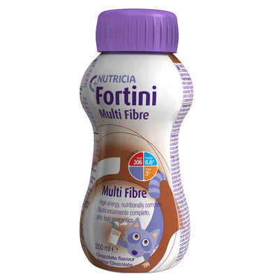 Фортини с шоколадным вкусом 200мл Fortini Multi Fiber Nutricia 42341 фото