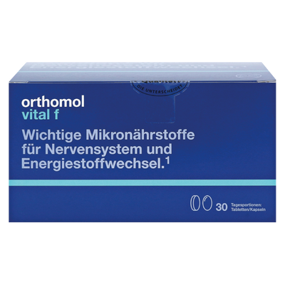 Ортомол Orthomol Vital F капсулы+таблетки 30 доз 38560 фото