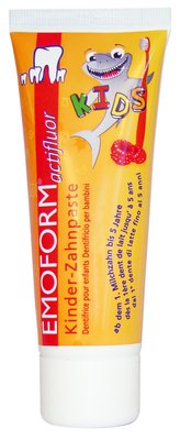 Зубна паста для дітей 75 мл Dr.Wild Emoform Actifluor Kids (Емоформ) 30277 фото